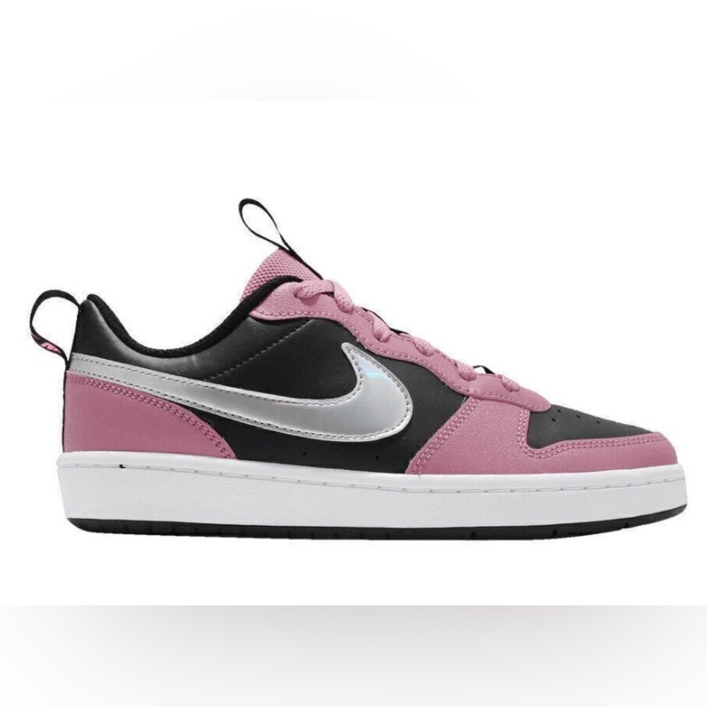 Nike Court Borough Low 2 SE GS 'Desert Berry' CT3965-600 Kids Shoes